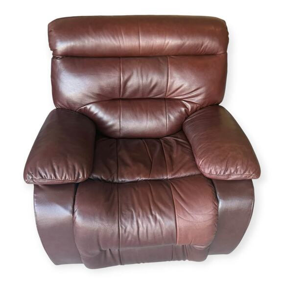 Other - Bel Furniture Sara Collection Manual Recliner – Wine Brown